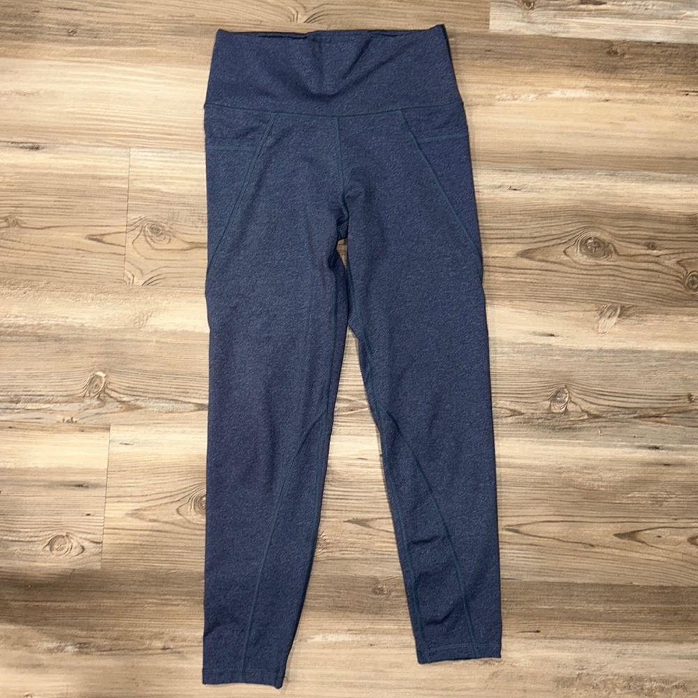 Aerie blue legging size small chill play move